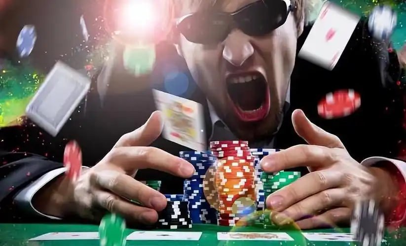 Tampilan layar Lightning Baccarat dengan dealer langsung dan tombol taruhan